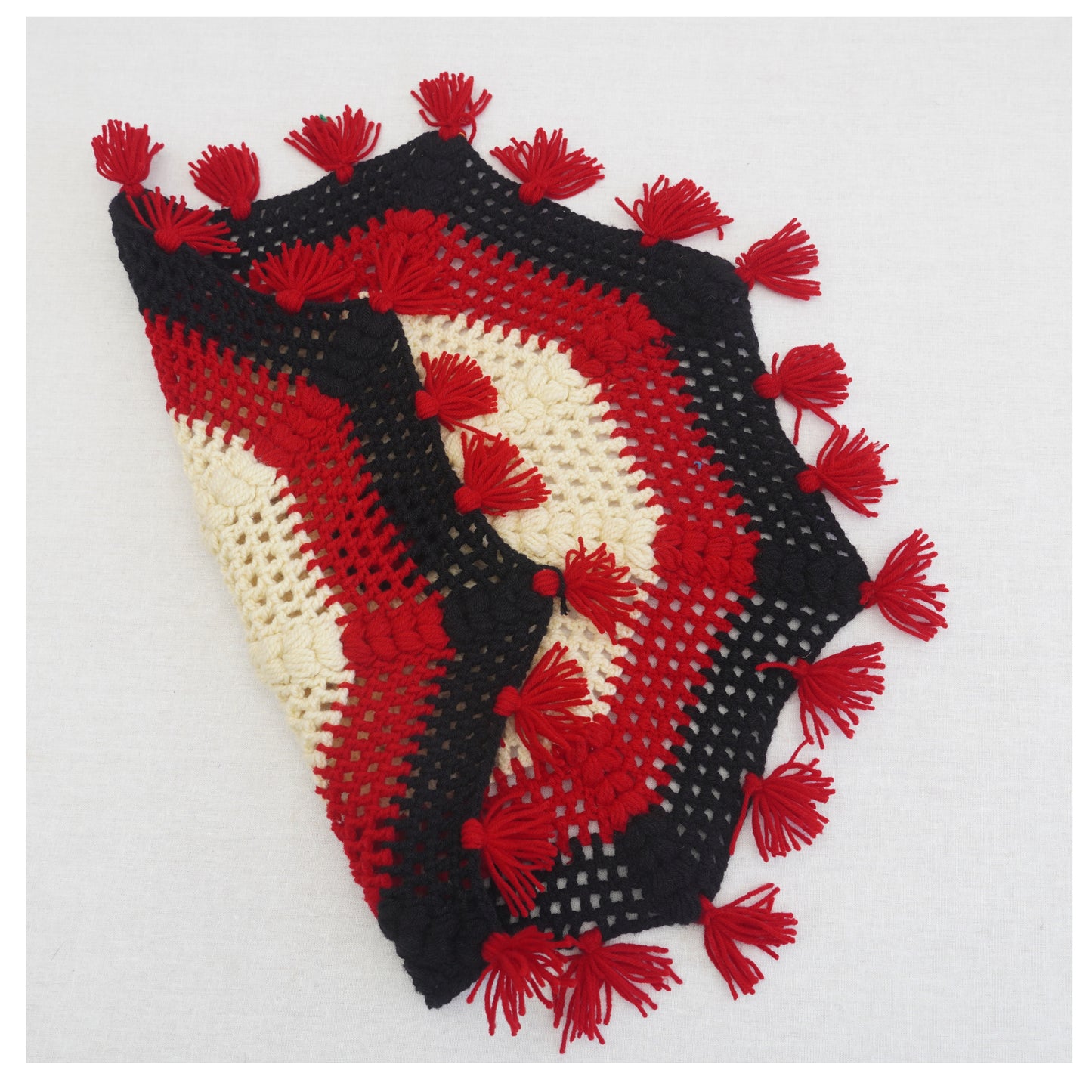 Crochet Style Wool Table Mats (Design 5)