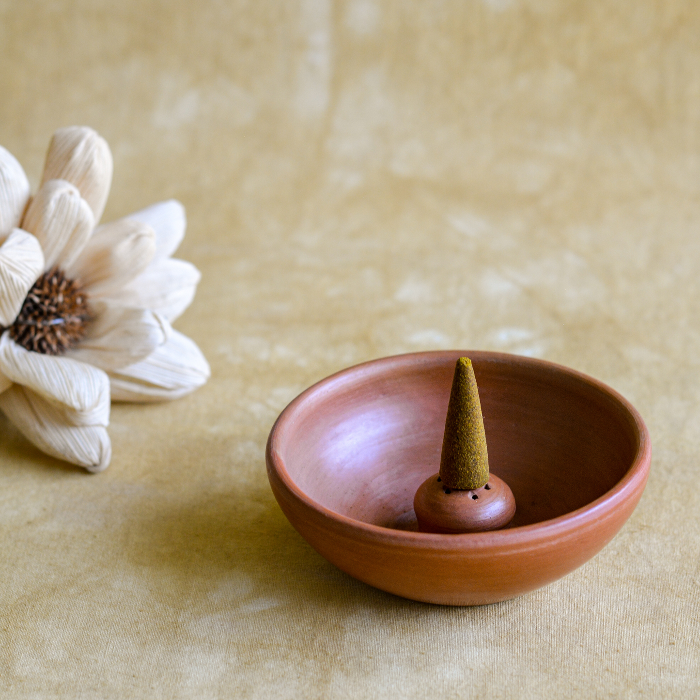 Terracotta Dhoop Holder