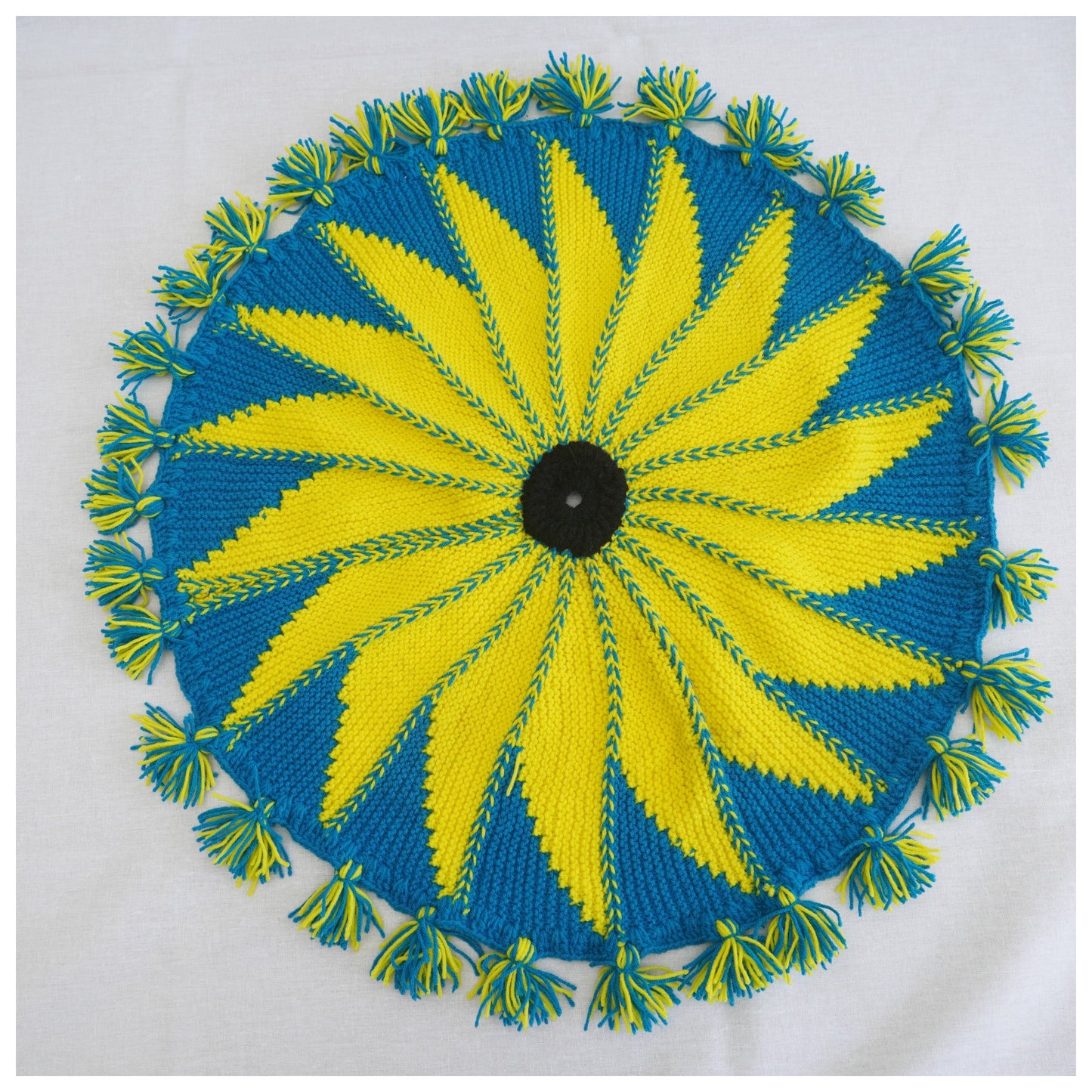 Crochet Style Wool Table Mats (Design 9)