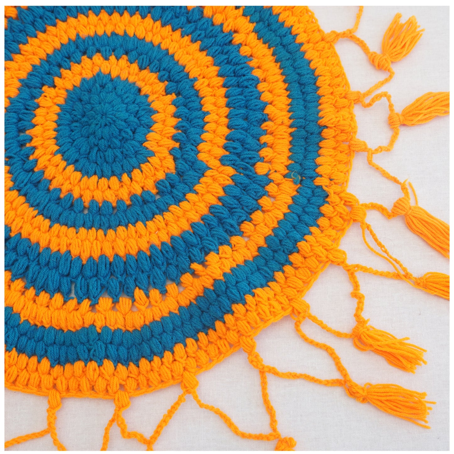 Crochet Style Wool Table Mats (Design 4)