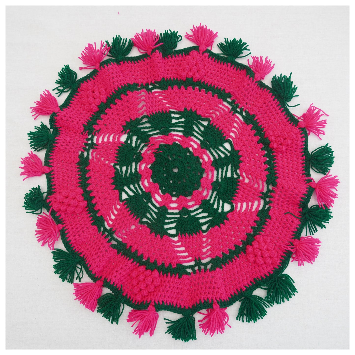 Crochet Style Wool Table Mats (Design 3)