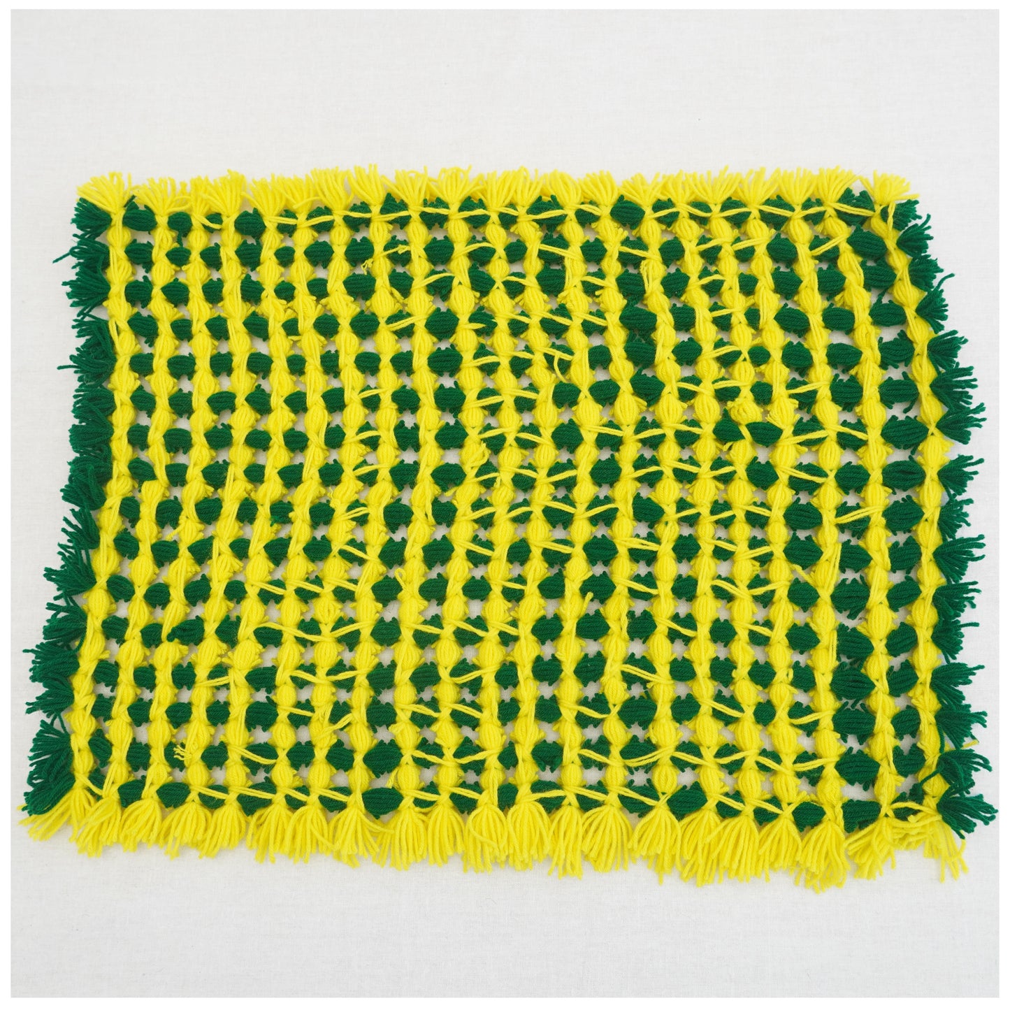 Crochet Style Wool Table Mats (Design 7)