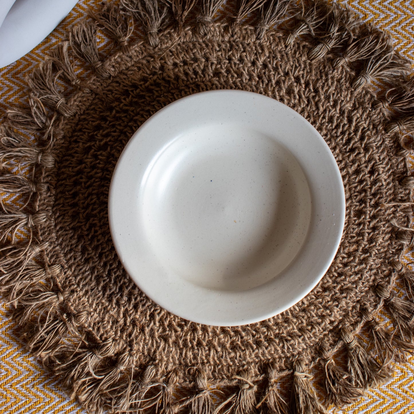 Large Crochet Jute Placemat (Set of 2)