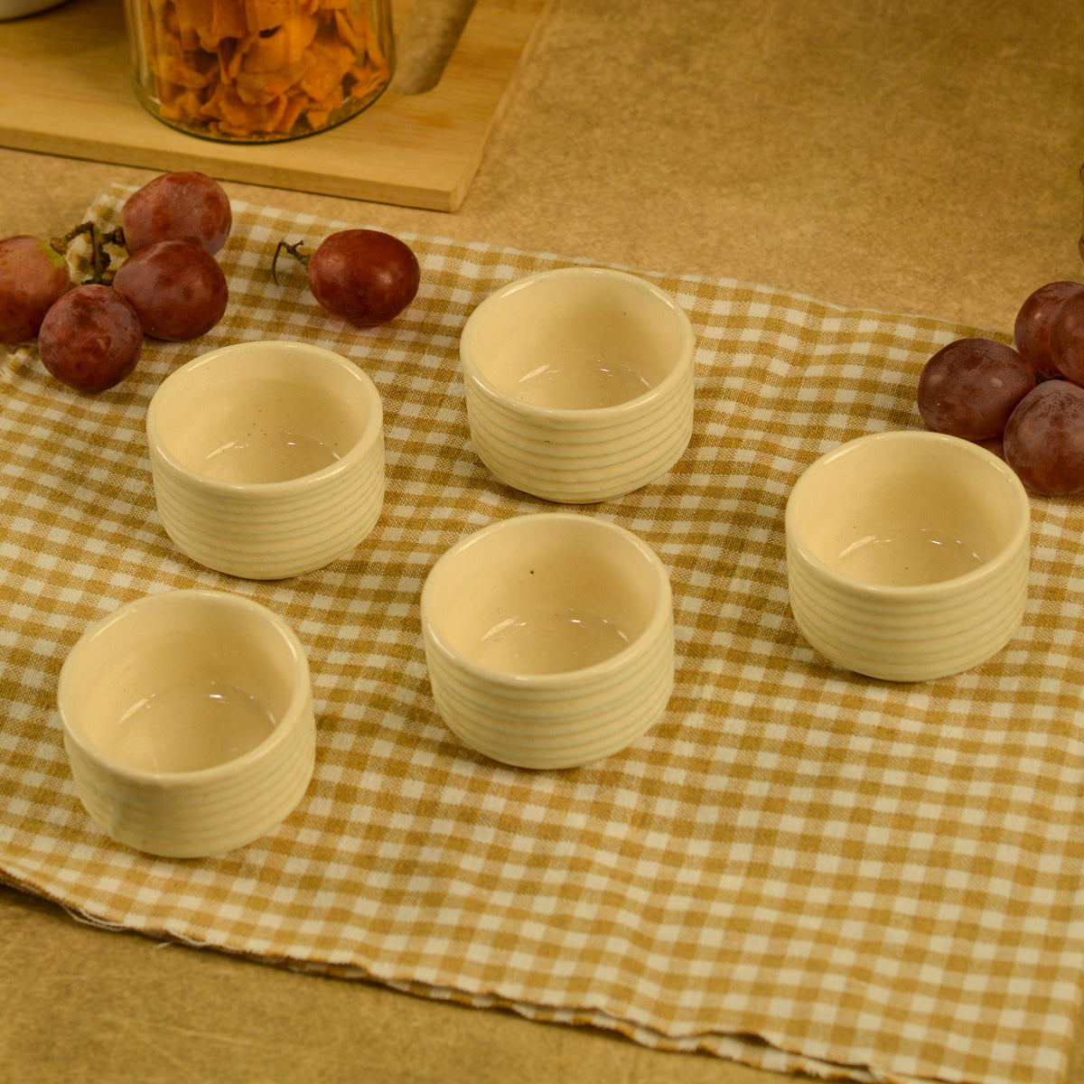 Small Dip & Chutney Bowls, Sauce, Pickle, Condiment & Snack Serving