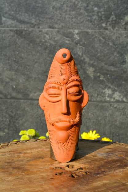 Terracotta Mask Pack of 4