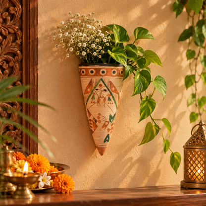 Handwoven Wall Hanging Planter