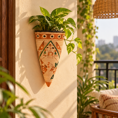 Handwoven Wall Hanging Planter