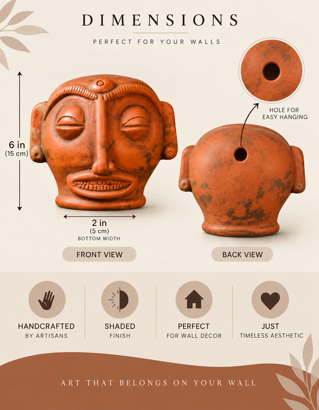 MaatiRani — Tribal Head | Shaded Finish