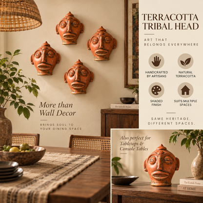 HasaDevi Tribal Head | Shaded Finish