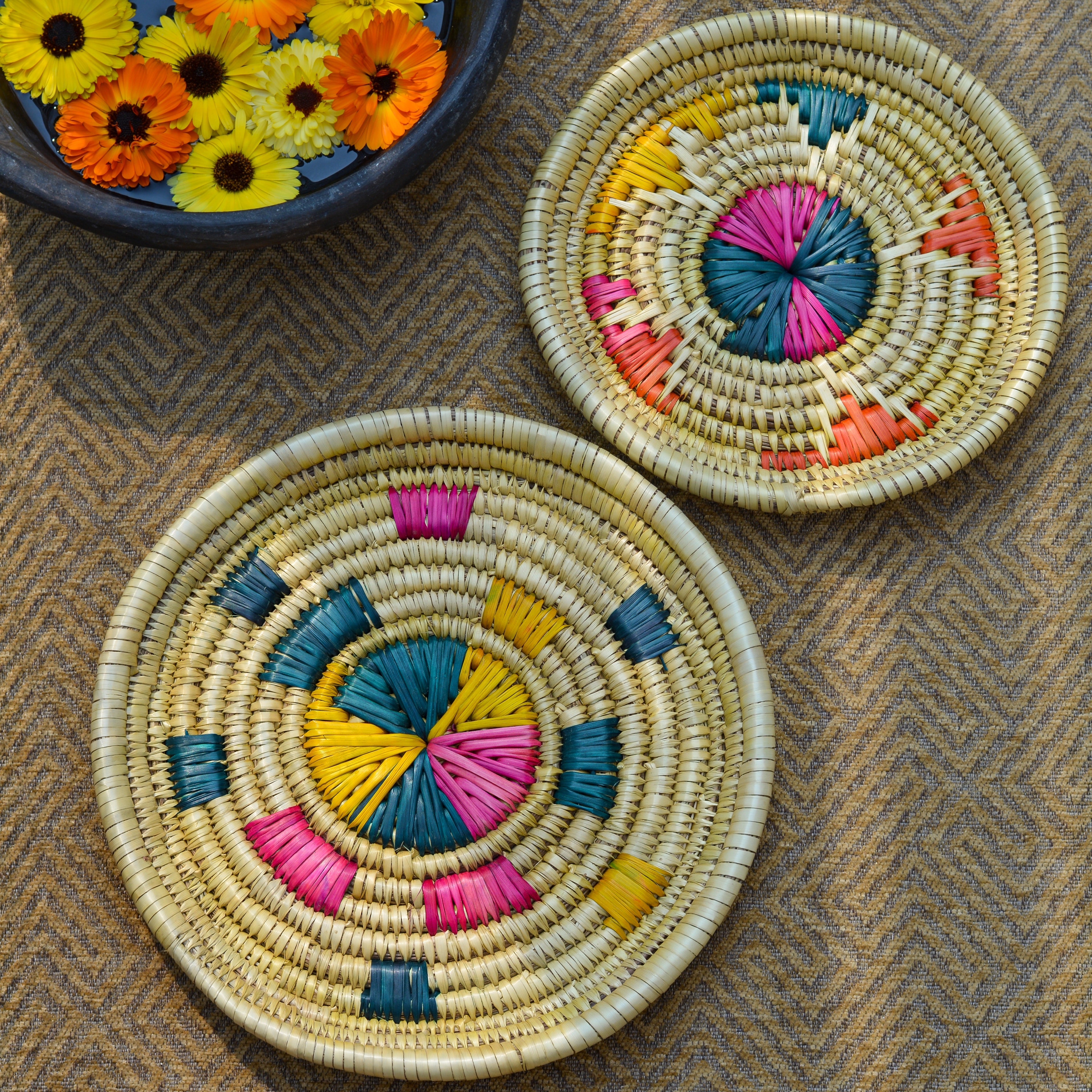 Home Decor Trivet Moonj Plates ( Combo Pack of 2) – CreateYourTaste
