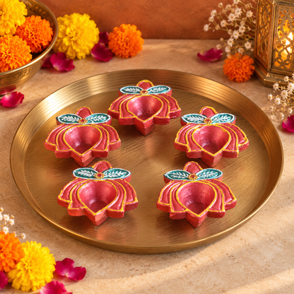 Traditional Mitti Deepak for Diwali Decoration
