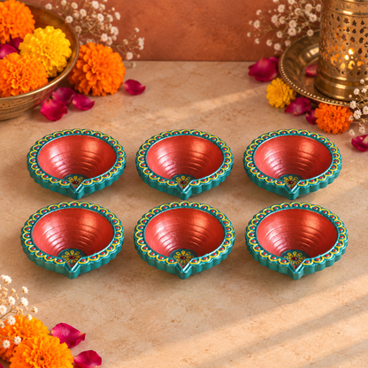 Clay Diya for Diwali