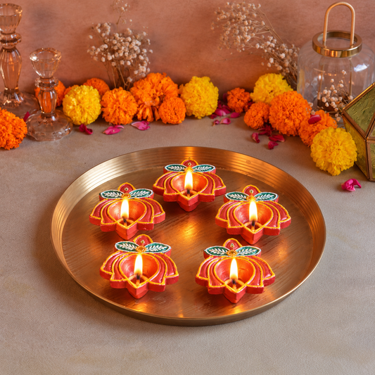 Traditional Mitti Deepak for Diwali Decoration
