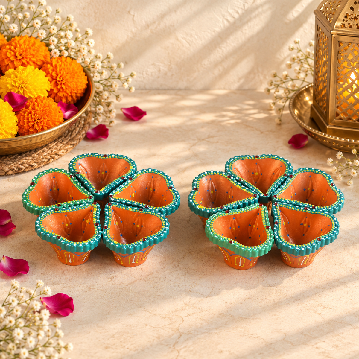 Clay Diya for Diwali Decoration