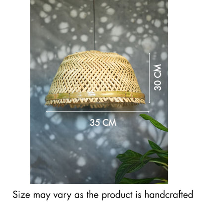 Hanging Bamboo Boho Lamp