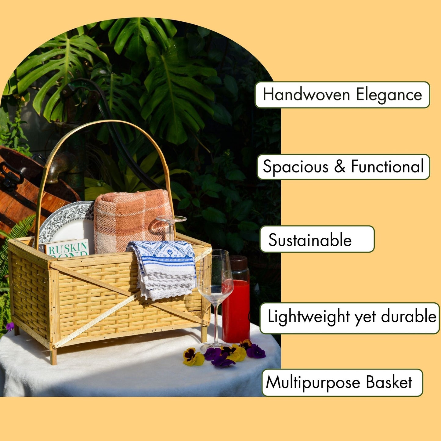 Bamboo Utility Basket