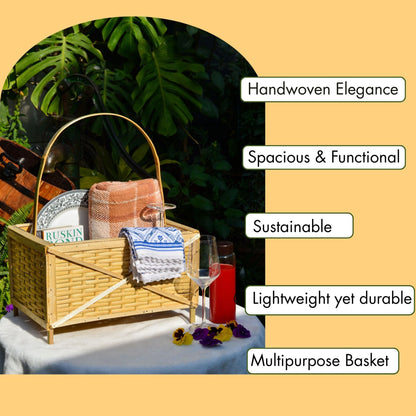 Bamboo Utility Basket