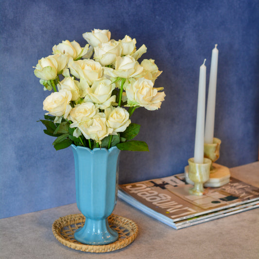 Vintage Ceramic Flower Vase for Home Decor