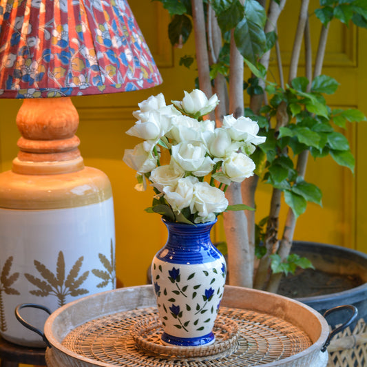 Decorative Ceramic Vase for Home Decor - 8 inch