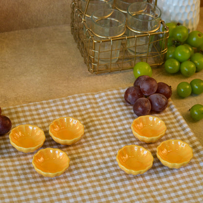 Ceramic Mini Katori Serving Bowls - Pack of 4 & 6