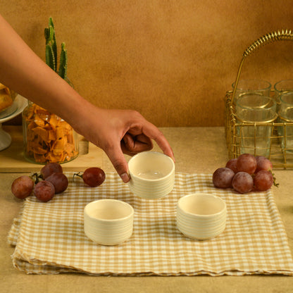 Small Dip & Chutney Bowls, Sauce, Pickle, Condiment & Snack Serving