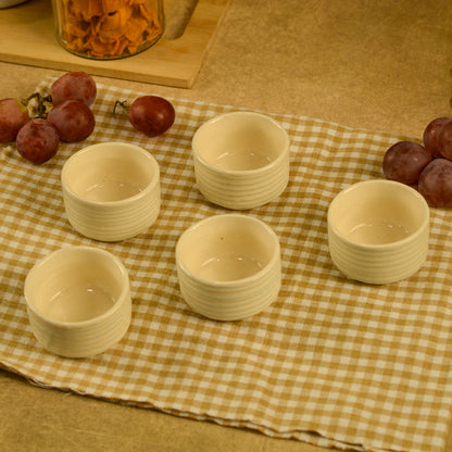 Small Dip & Chutney Bowls, Sauce, Pickle, Condiment & Snack Serving