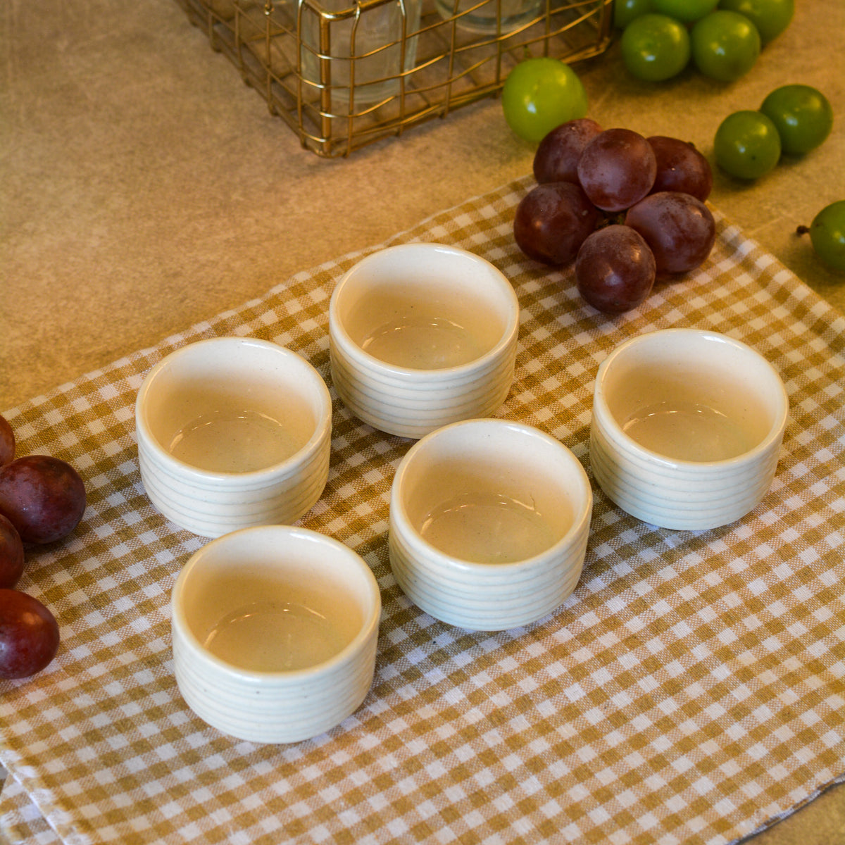 Small Dip & Chutney Bowls, Sauce, Pickle, Condiment & Snack Serving
