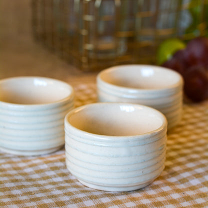 Small Dip & Chutney Bowls, Sauce, Pickle, Condiment & Snack Serving