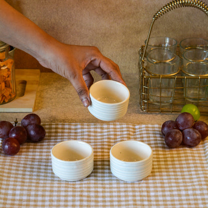 Small Dip & Chutney Bowls, Sauce, Pickle, Condiment & Snack Serving