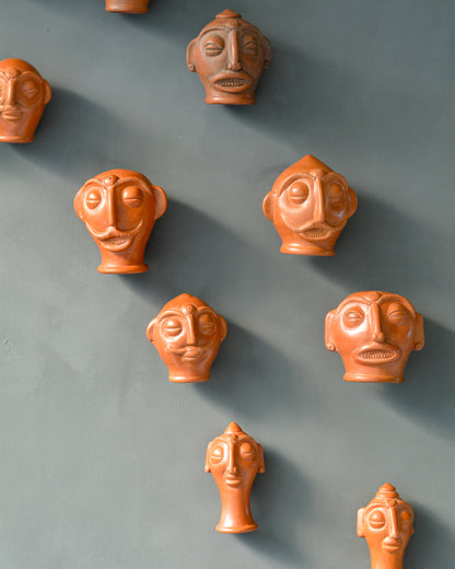 HasaMukh Tribal Head | Glossy Finish