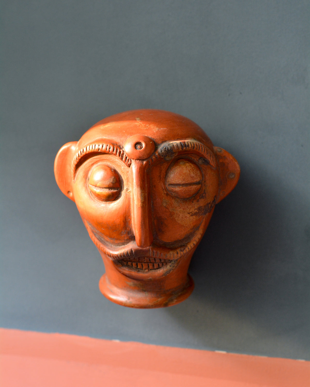 HasaMukh Tribal Head | Shaded Finish