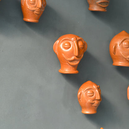 HasaMukh Tribal Head | Glossy Finish