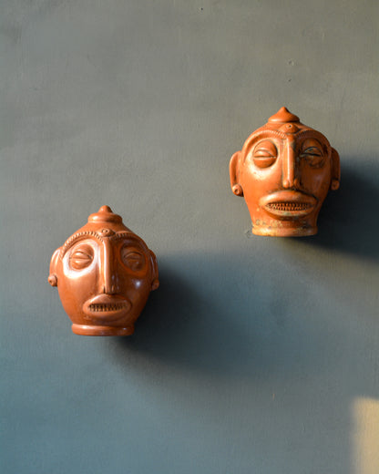 HasaDevi Tribal Head | Glossy Finish