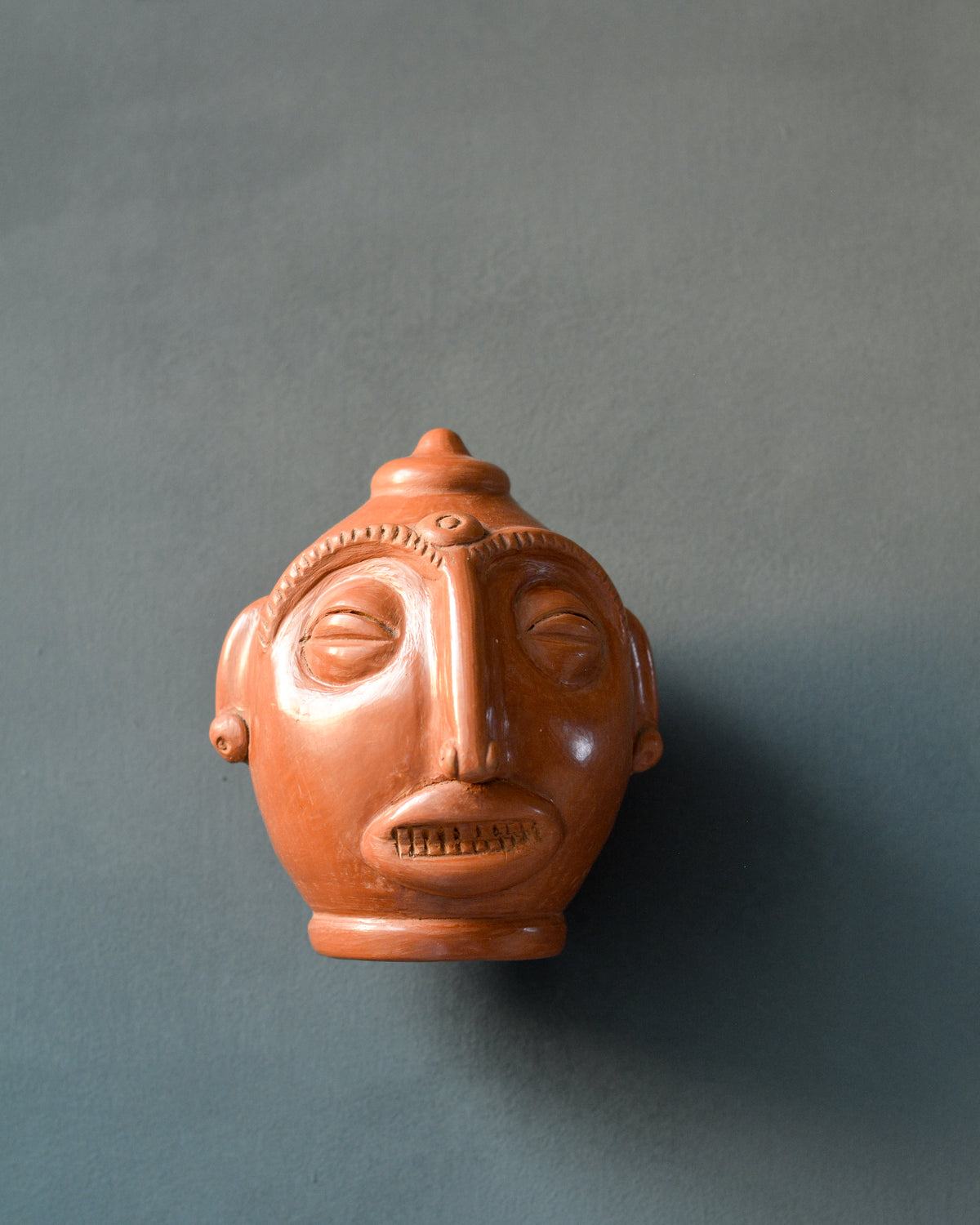 HasaDevi Tribal Head | Glossy Finish