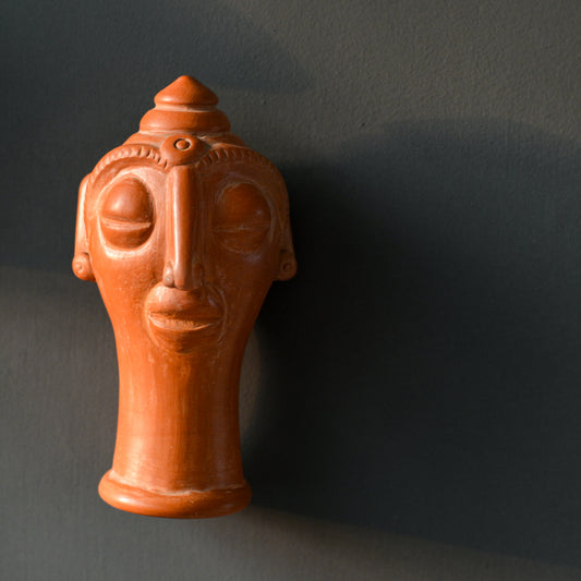 VanyaDevi Tribal Head | Glossy Finish