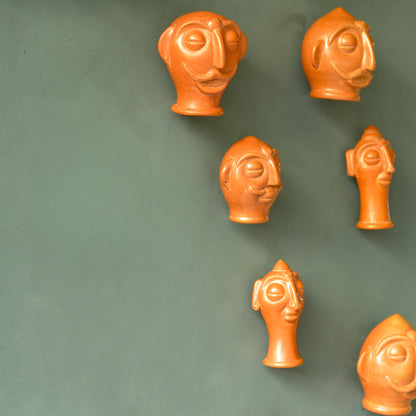 VanyaDevi Tribal Head | Glossy Finish