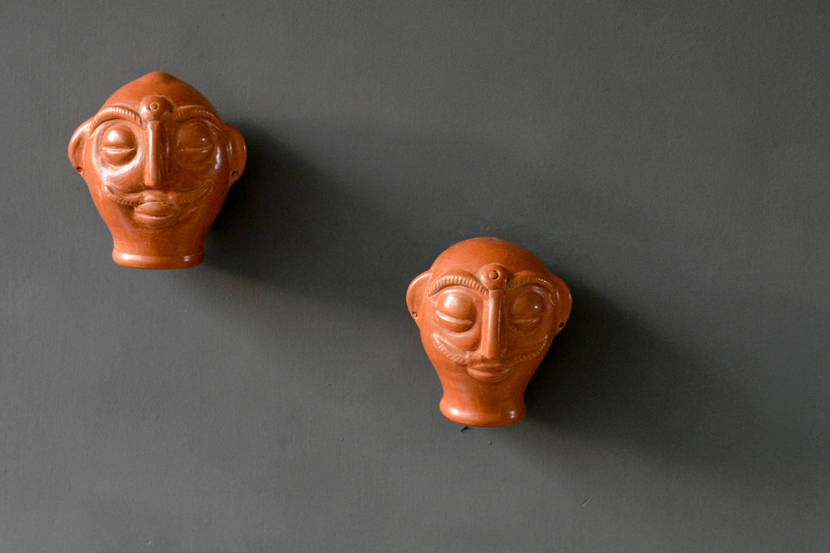 VeerMukh Tribal Head | Glossy Finish