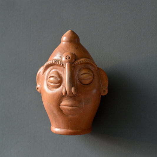 LokDevi Tribal Head | Glossy Finish