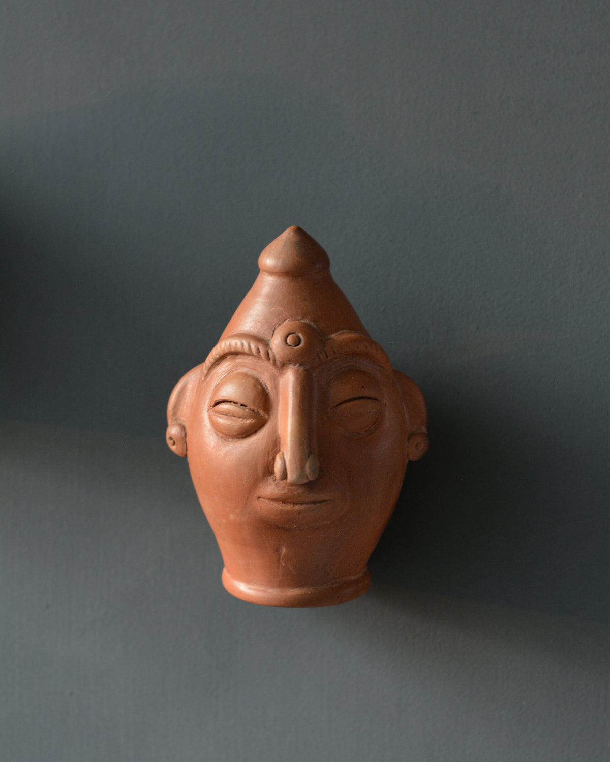 LokDevi Tribal Head | Glossy Finish